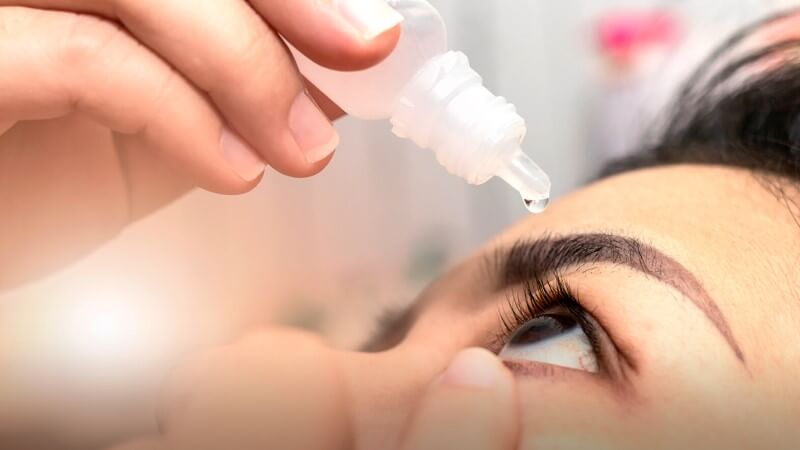 Lubricating eyedrops - Dry Eyes Treatment